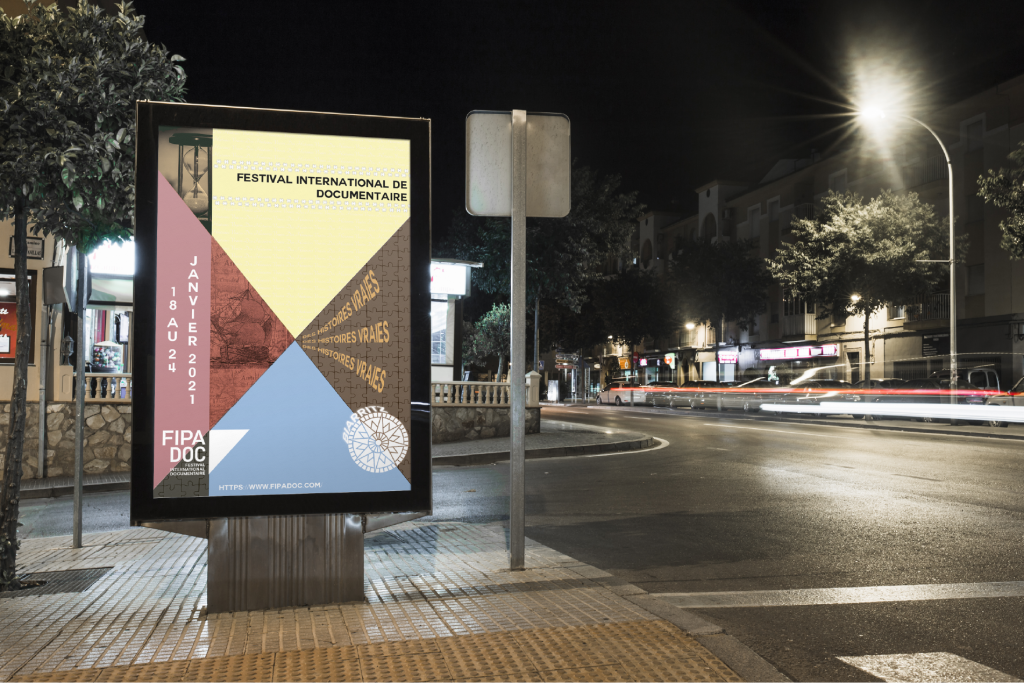 Mockup de l'affiche FIPADOC