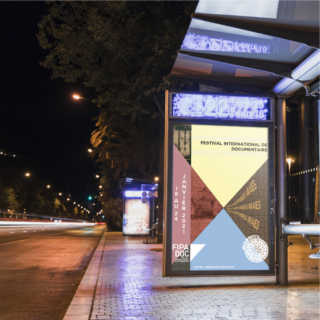 Mockup de l'affiche FIPADOC