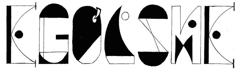 Typographie créée sur le thème de l'orgueil avec le mot égoïsme